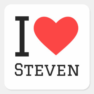 Pegatina Cuadrada Amo steven