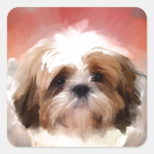 Pegatina Cuadrada amor calls_Painting.jpg