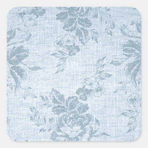 Pegatina Cuadrada Amorío francés