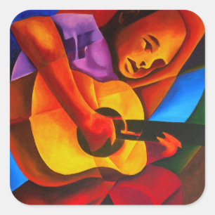 Pegatina Cuadrada Andrés 2006