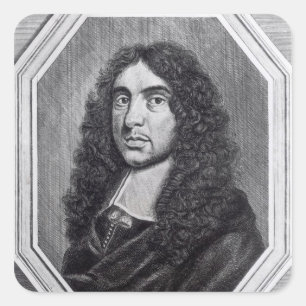 Pegatina Cuadrada Andrew Marvell