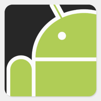 Pegatina Cuadrada Android