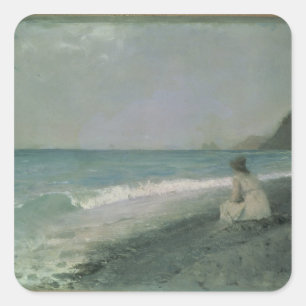 Pegatina Cuadrada Anfigenia en Tauris, 1893