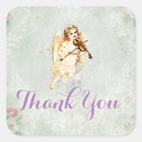 Angel Jugando un Violín Gracias