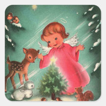 Ángel Vintage Y Animales