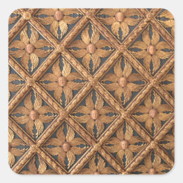 Pegatina Cuadrada Ángeles. Seraphim de seis alas. Galería Accademia 