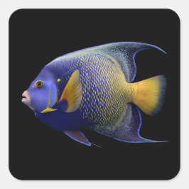 Pegatina Cuadrada Angelina