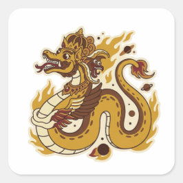 Pegatina Cuadrada Antaboga