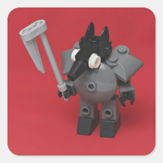 Pegatina Cuadrada Anteater
