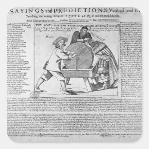 Pegatina Cuadrada Antiguos dichos y predicciones