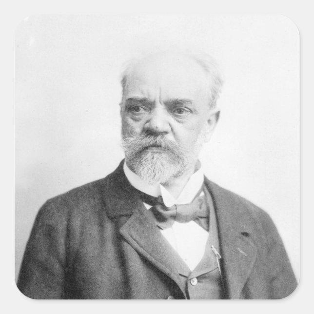 Pegatina Cuadrada Anton Dvorak (Anverso)