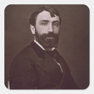 Pegatina Cuadrada Antonin Mercie (1845-1916), de 'Galerie Contempo
