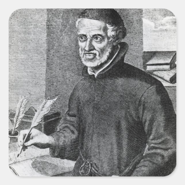 Pegatina Cuadrada Antonio Vieira (Anverso)