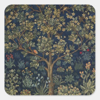 Árbol de la Vida vintage de William Morris