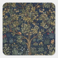 Árbol de la Vida vintage de William Morris