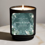 Pegatina Cuadrada "Árbol verde acuático"<br><div class="desc">"Trae la esencia pacífica de la naturaleza a tus velas con este pegatina de Pino Verde acuarela. Este pegatina, con un bonito pino pintado en tonos verdes, le da un toque de elegancia rústica a las velas. Ideal para vacaciones de invierno, decoración rústica o eventos con temática natural, es perfecto...</div>