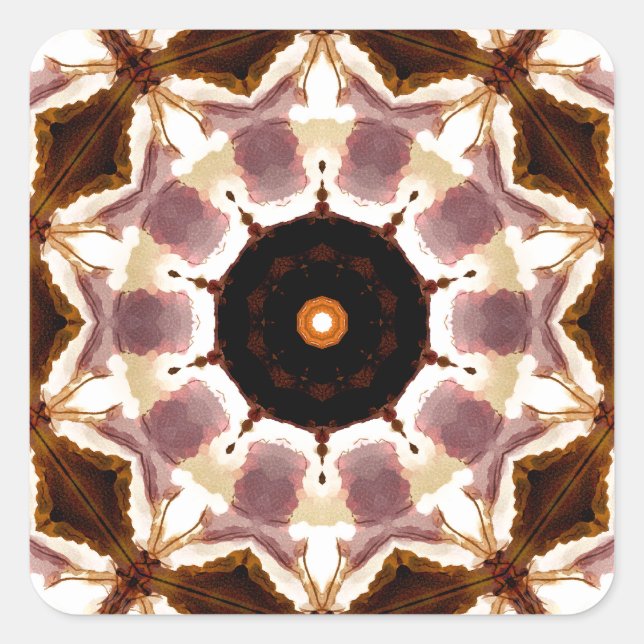 PEGATINA CUADRADA ÁRBOLES NATURALES (Anverso)