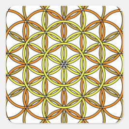 Pegatina Cuadrada Archangel Ramiel Delight