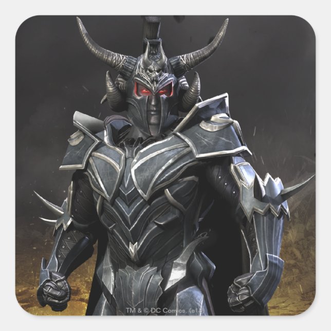 Pegatina Cuadrada Ares (Anverso)