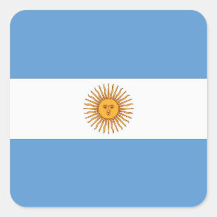 PEGATINA CUADRADA ARGENTINA