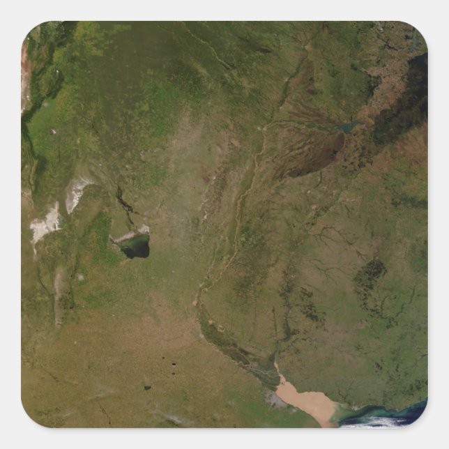 Pegatina Cuadrada Argentina (Anverso)