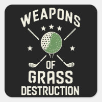 Armas de destrucción de césped Clubs de golf sarcá