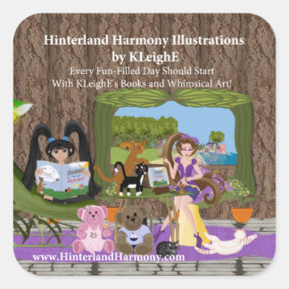 Pegatina Cuadrada Armonía interior