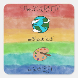 Pegatina Cuadrada ‘Art’ Sticker set 