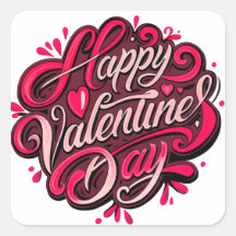 Arte El día de San Valentín romántico a mano