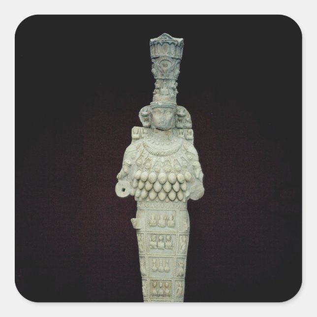 Pegatina Cuadrada Artemis de los efesios, 135-175 AD (Anverso)