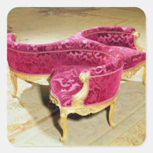 Pegatina Cuadrada Asiento para dos de Napoleon III