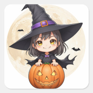 Pegatina Cuadrada Asistente para peticiones