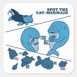 Pegatina Cuadrada ASL Sign with Deaf Culture - Tru Biz 