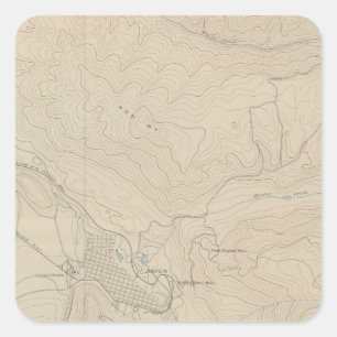 Pegatina Cuadrada Aspen