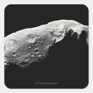 Pegatina Cuadrada Asteroide 243 Ida
