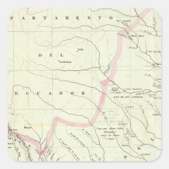 Pegatina Cuadrada Asuay (Anverso)