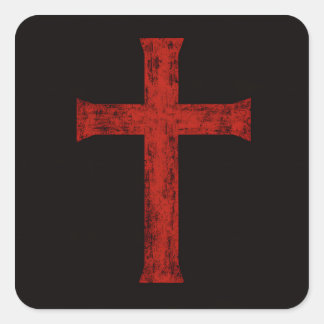 Pegatina Cuadrada At The Cross 