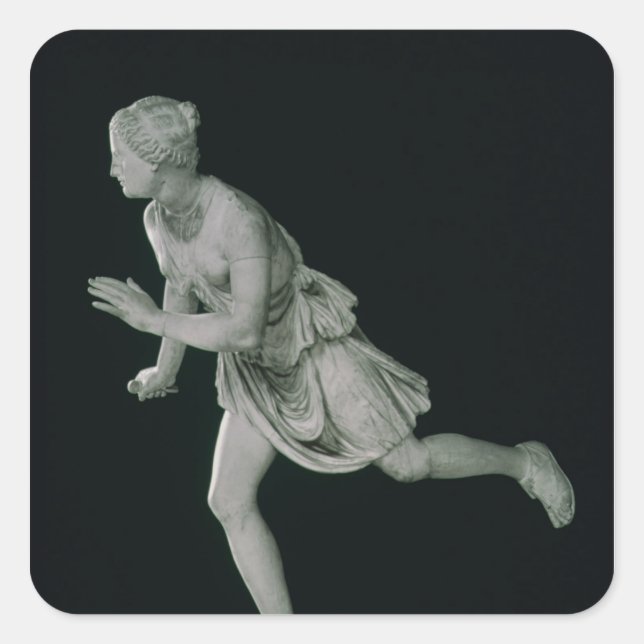 Pegatina Cuadrada Atalanta (Anverso)