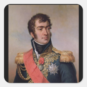 Pegatina Cuadrada Auguste Federico Louis Viesse de Marmont