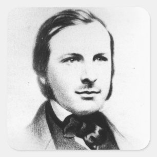 Pegatina Cuadrada Augustus Pugin