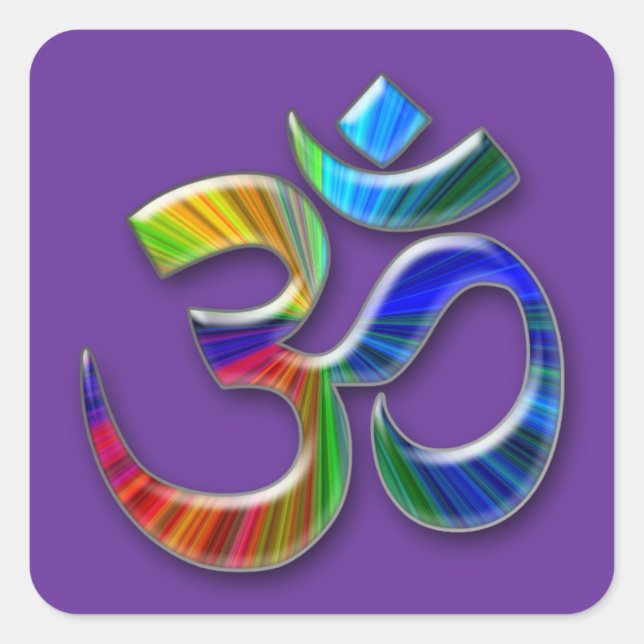 Pegatina Cuadrada aum (Anverso)