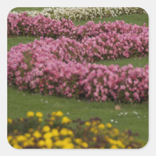 Pegatina Cuadrada Austria, Viena. El barroco de María Teresa