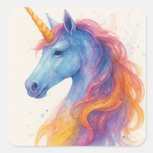 Pegatina Cuadrada Autocollant (Anverso)