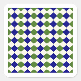 Pegatina Cuadrada Autocollant