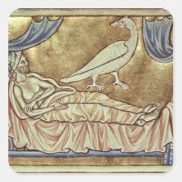 Ave Caladrius, de quien se dice que pronostica