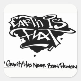 Pegatina Cuadrada aversión