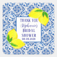 Azulejos portugueses Limón Despedida de soltera me