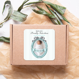 Pegatina Cuadrada Baby & Co Baby Photo 