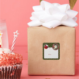 Pegatina Cuadrada Baby Dove