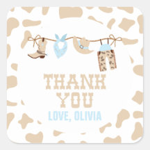 Baby Shower Rodeo Western Cowboy